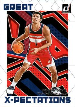 2022-23 Panini Donruss Great X-Pectations Johnny Davis #10 Washington Wizards