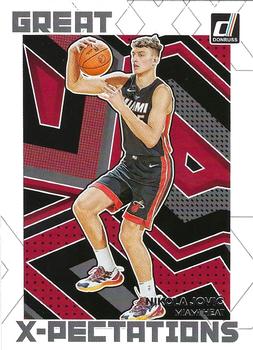 2022-23 Panini Donruss Great X-Pectations Nikola Jovic #16 Miami Heat