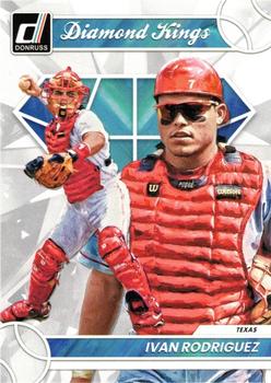 2023 Panini Diamond Kings Ivan Rodriguez #3 Texas Rangers
