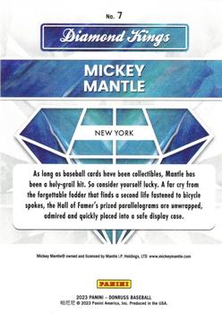 2023 Panini Diamond Kings Mickey Mantle #7 New York Yankees