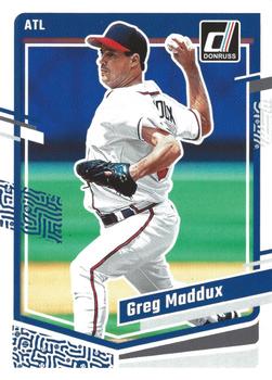 2023 Panini Donruss Greg Maddux #154 Atlanta Braves