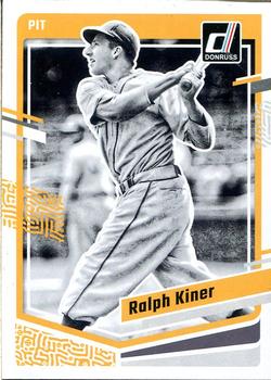 2023 Panini Donruss Ralph Kiner #173 Pittsburgh Pirates