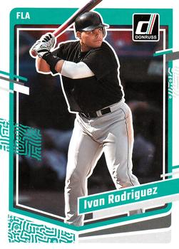2023 Panini Donruss Ivan Rodriguez #225 Florida Marlins