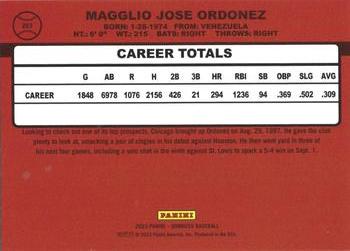 2023 Panini Donruss Retro 1990 Magglio Ordonez #263 Chicago White Sox
