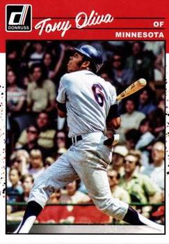 2023 Panini Donruss Retro 1990 Tony Oliva #287 Minnesota Twins
