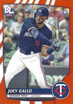 2023 Topps Big League Electric Orange Joey Gallo #57 Minnesota Twins