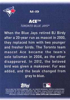 2023 Topps Big League MASCOTS ACE #M-19 Toronto Blue Jays