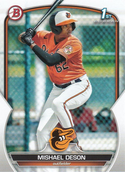 2023 Bowman Prospects Baseball Cards #BP1-BP64 Choose Yours