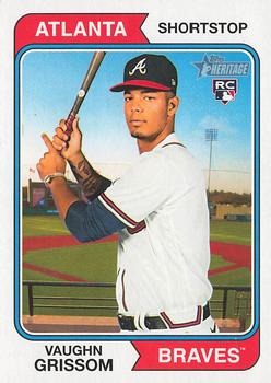 2023 Topps Heritage Vaughn Grissom RC #97 Atlanta Braves