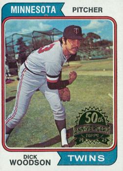 2023 Topps Heritage 50th Anniversary Buybacks #143 Dick Woodson - Minnesota Twins