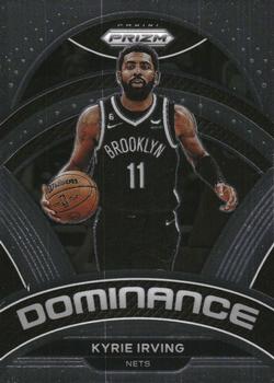 2022-23 Panini Prizm Kyrie Irving Dominance Prizms Silver #1 Dallas Mavericks
