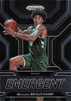 2022-23 Panini Prizm MarJon Beauchamp Emergent #3 Milwaukee Bucks