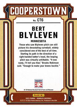 2023 Donruss Vector Cooperstown Bert Blyleven #6 Minnesota Twins