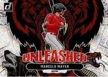 2023 Donruss Unleash Rapture Marcelo Mayer #U12 Boston Red Sox