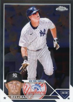 2023 Topps Chrome Baseball Cards #130-191 Choose Yours