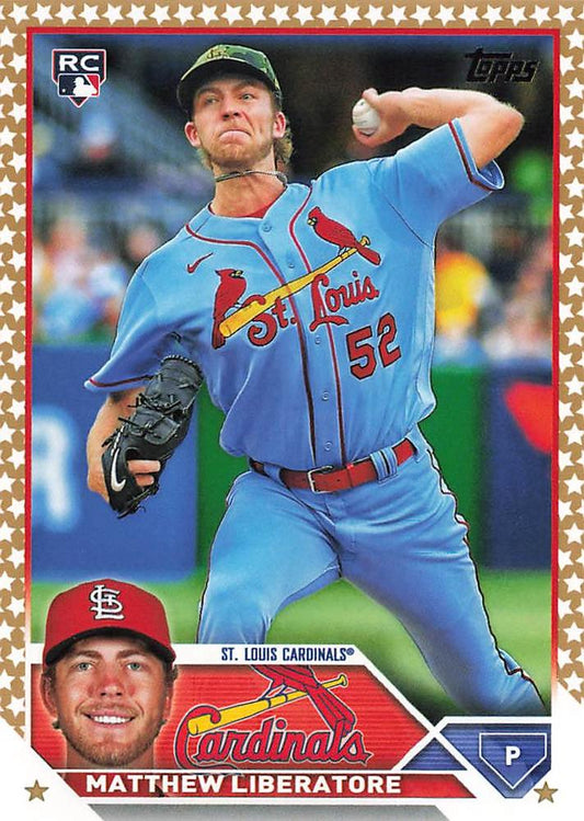 2023 Topps Gold Star Baseball Cards #52-103 Choose Yours