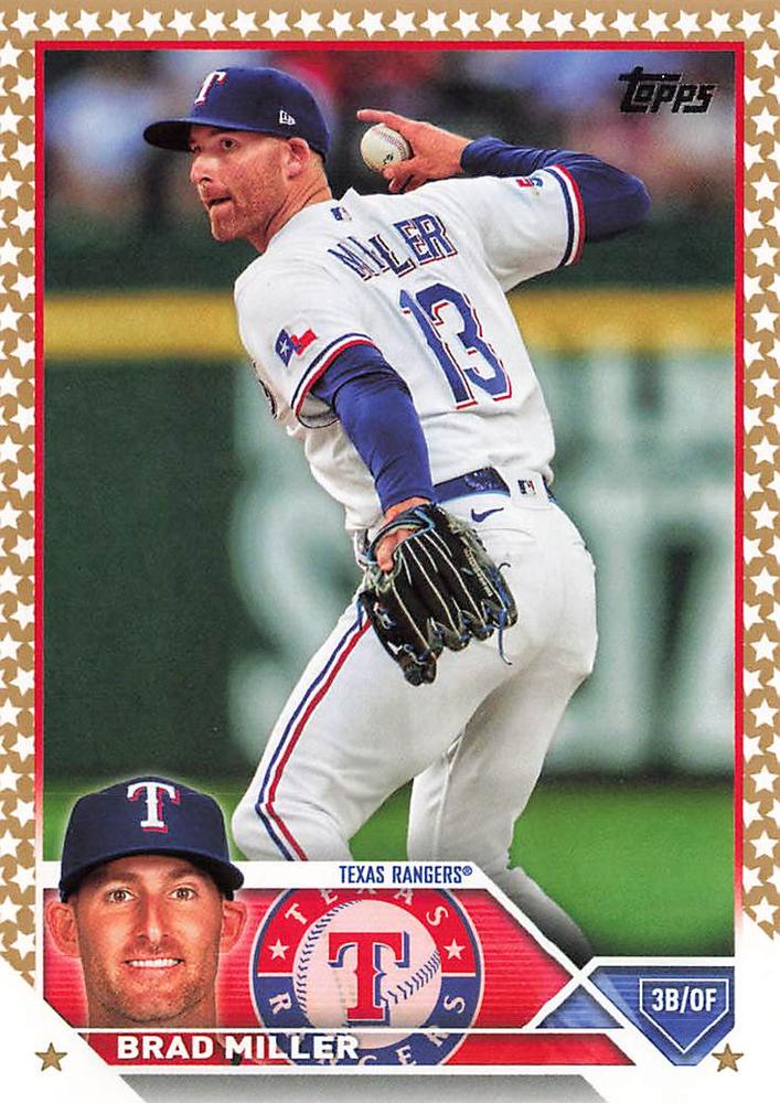 2023 Topps Gold Star Baseball Cards #308-357 Choose Yours