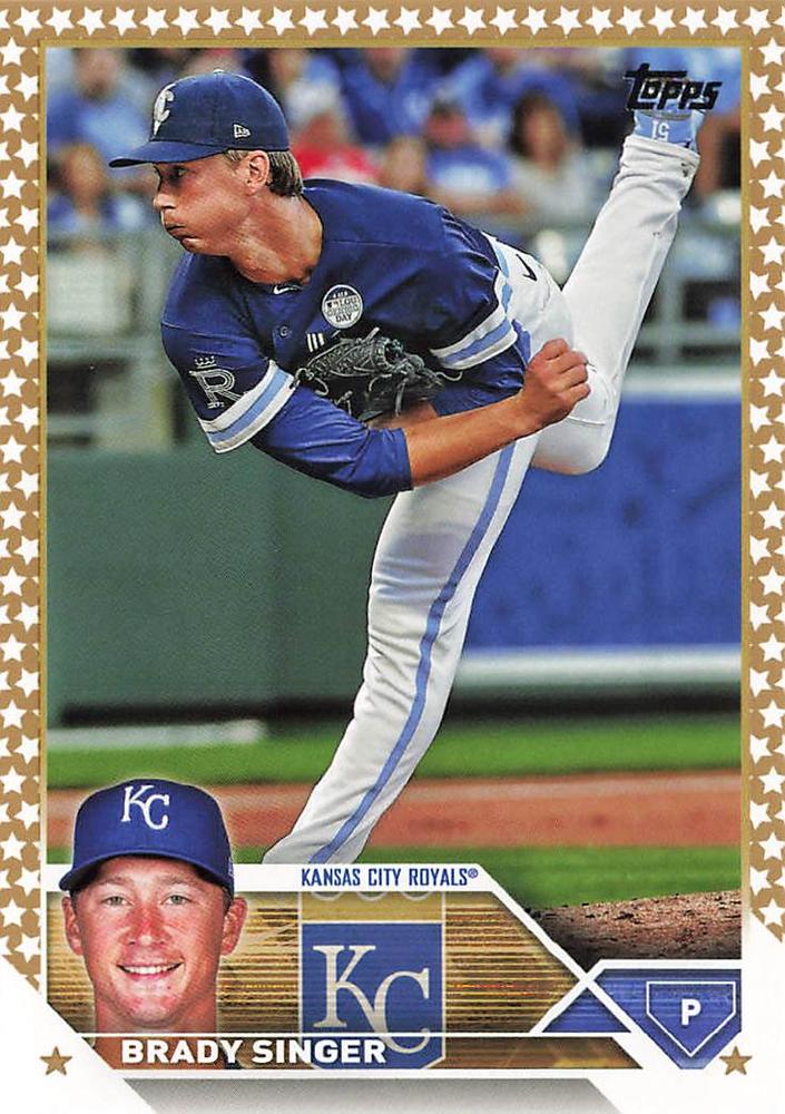 2023 Topps Gold Star Baseball Cards #308-357 Choose Yours