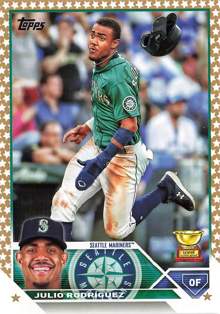 2023 Topps Gold Star Baseball Cards #308-357 Choose Yours