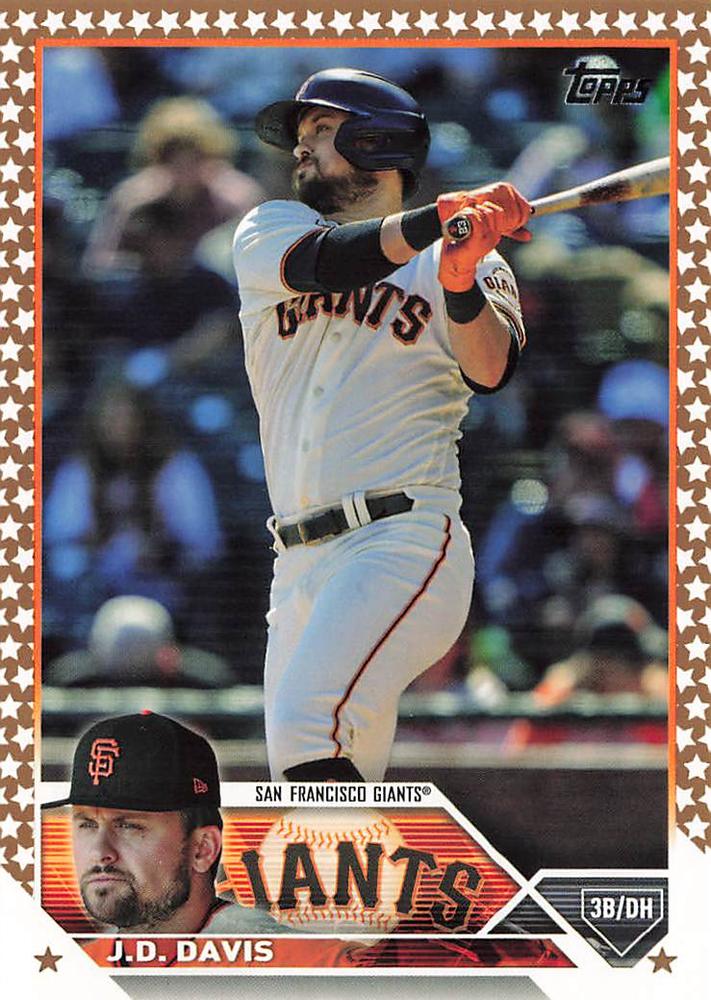 2023 Topps Gold Star Baseball Cards #308-357 Choose Yours