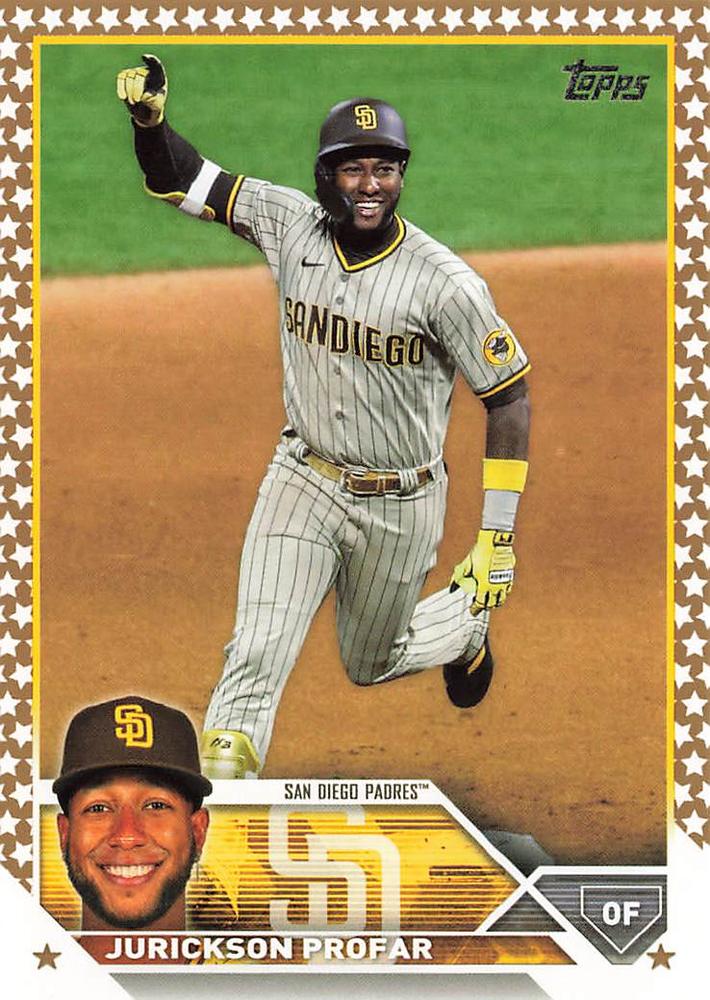 2023 Topps Gold Star Baseball Cards #308-357 Choose Yours