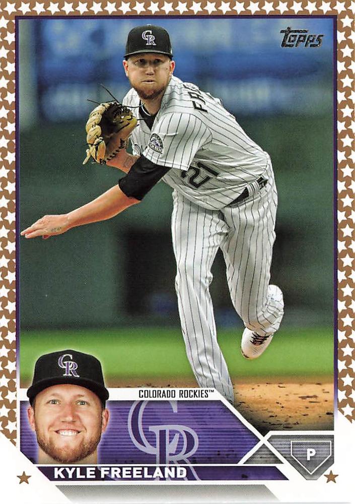 2023 Topps Gold Star Baseball Cards #308-357 Choose Yours