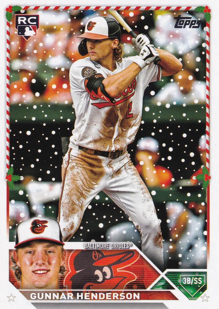 2023 Topps Holiday Baseball Cards #1-50 - Choose Yours