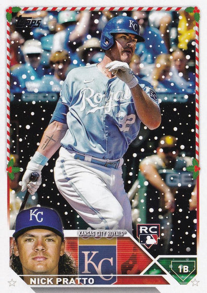 2023 Topps Holiday Baseball Cards #1-50 - Choose Yours