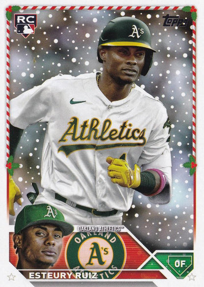 2023 Topps Holiday Baseball Cards #1-50 - Choose Yours