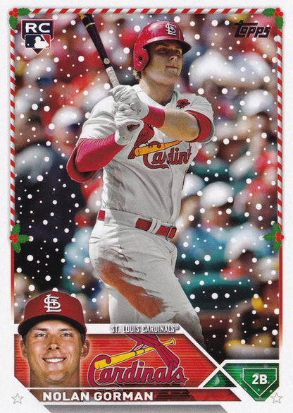 2023 Topps Holiday Baseball Cards #1-50 - Choose Yours