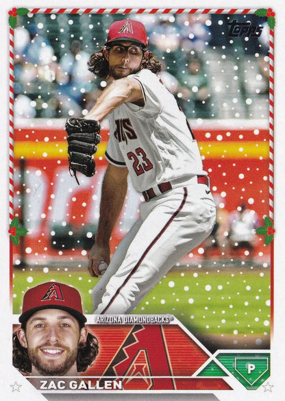 2023 Topps Holiday Baseball Cards #1-50 - Choose Yours