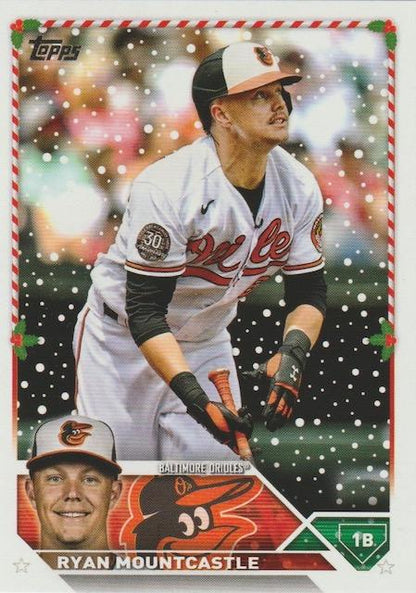 2023 Topps Holiday Baseball Cards #1-50 - Choose Yours