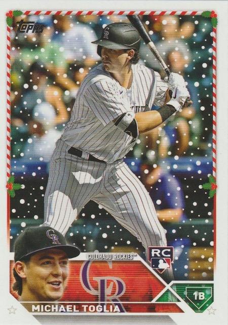 2023 Topps Holiday Baseball Cards #1-50 - Choose Yours