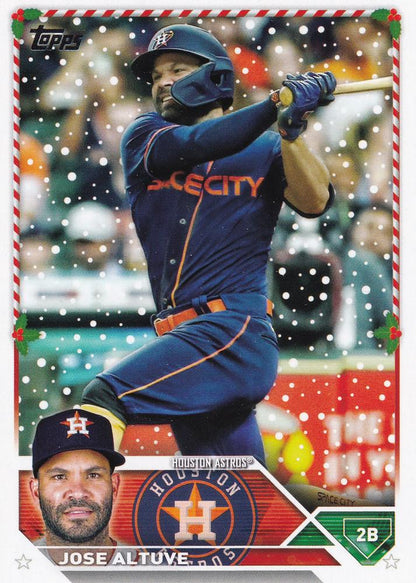 2023 Topps Holiday Baseball Cards #1-50 - Choose Yours