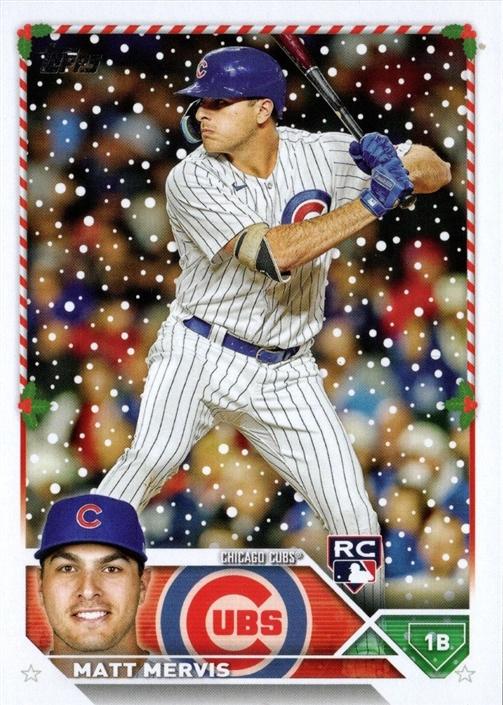 2023 Topps Holiday Baseball Cards #1-50 - Choose Yours