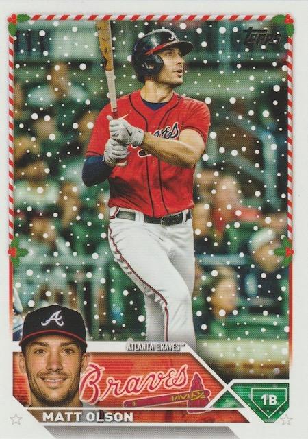2023 Topps Holiday Baseball Cards #51-102 - Choose Yours