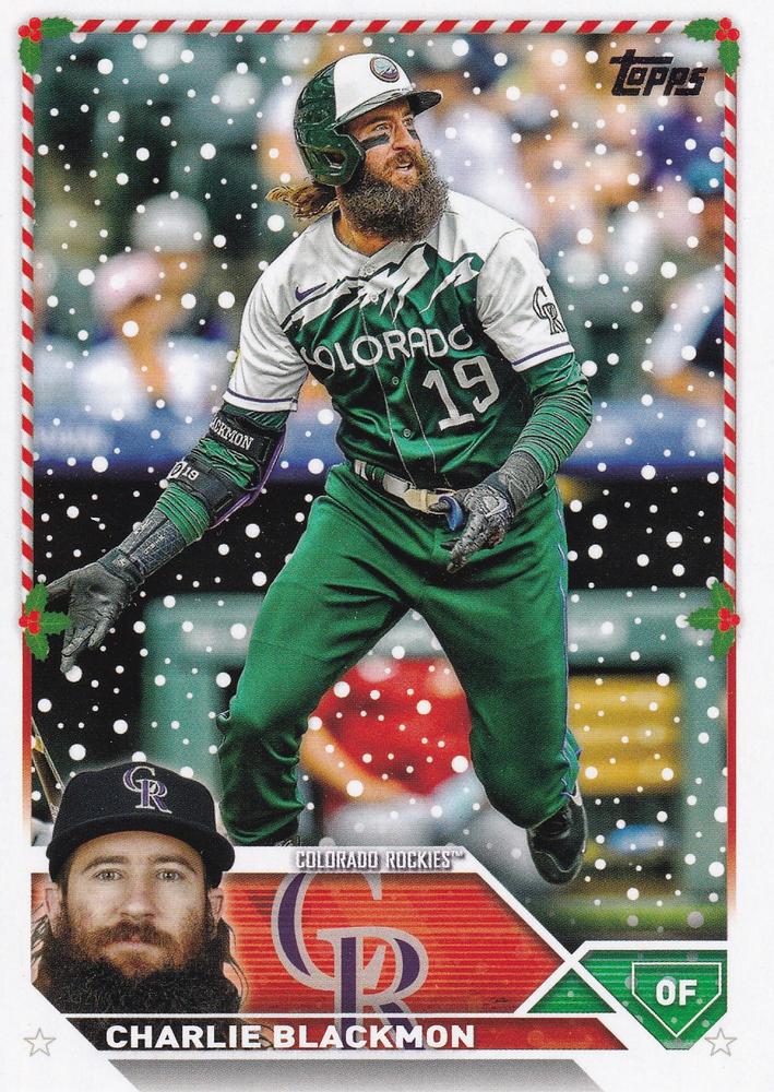 2023 Topps Holiday Baseball Cards #103-153 - Choose Yours