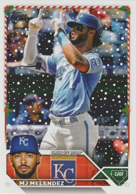 2023 Topps Holiday Baseball Cards #103-153 - Choose Yours