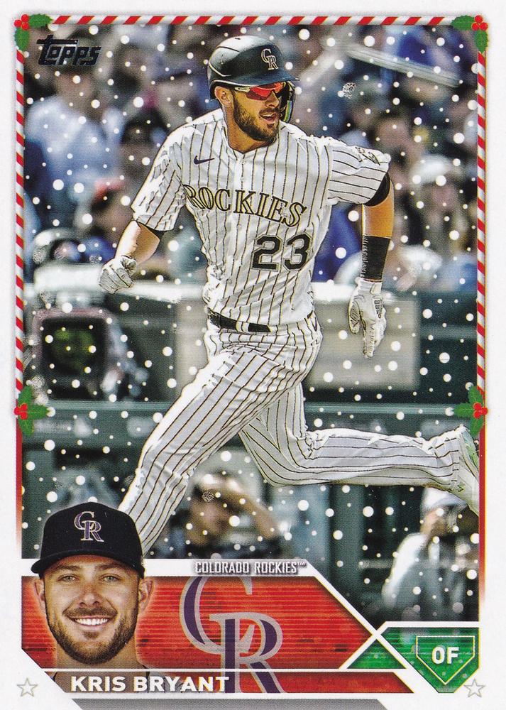 2023 Topps Holiday Baseball Cards #103-153 - Choose Yours