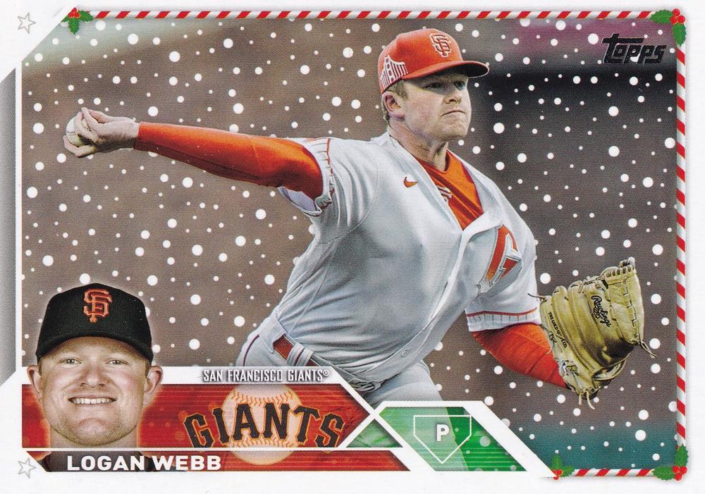 2023 Topps Holiday Baseball Cards #154-200 - Choose Yours