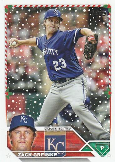2023 Topps Holiday Baseball Cards #154-200 - Choose Yours