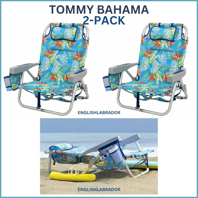 Tommy Bahama Beach Chair 2-pack Floral