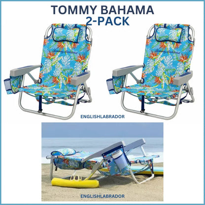 Tommy Bahama Beach Chair 2-pack Floral