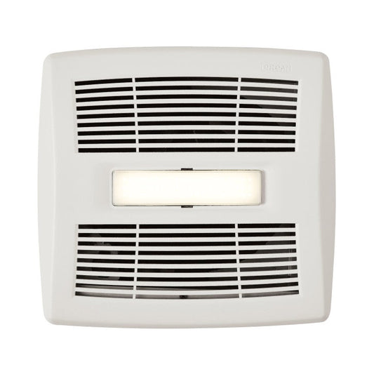Broan Ultra-Quiet Humidity-Sensing Bath Fan with LED Light - alternate view