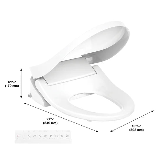 Kohler PureWash E880 Premium Bidet Toilet Round Seat with Remote Control