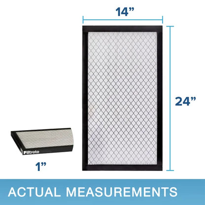 3M 2500 Series Filtrete 1" Filter MPR 2500 MERV 14, 4-pack