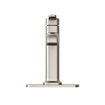 Kohler Cordate Single-Handle Bathroom Faucet, Brushed Nickel