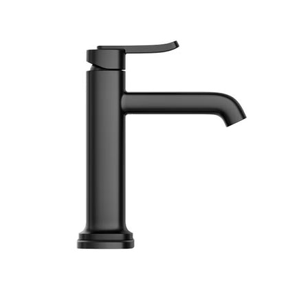 Kohler Cordate Single-Handle Bathroom Faucet, Matte Black