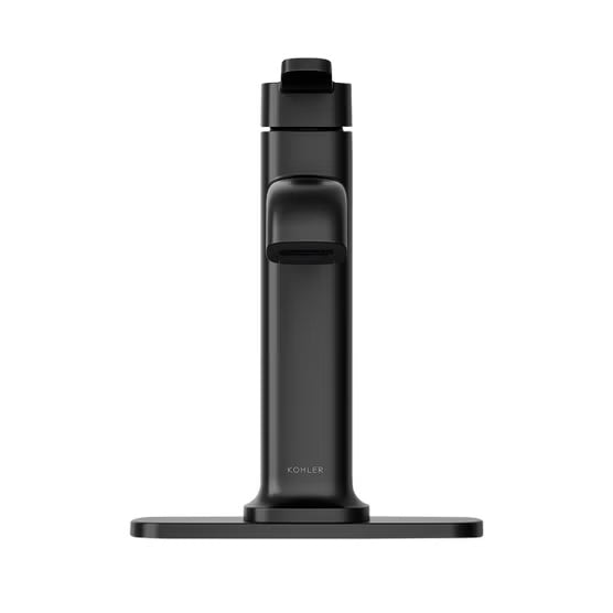 Kohler Cordate Single-Handle Bathroom Faucet, Matte Black