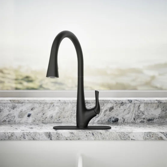 Kohler Bevin Pull-down Kitchen Faucet Matte Black